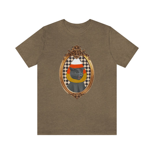 Framed Candy Corn Toni Unisex Jersey Short Sleeve Tee