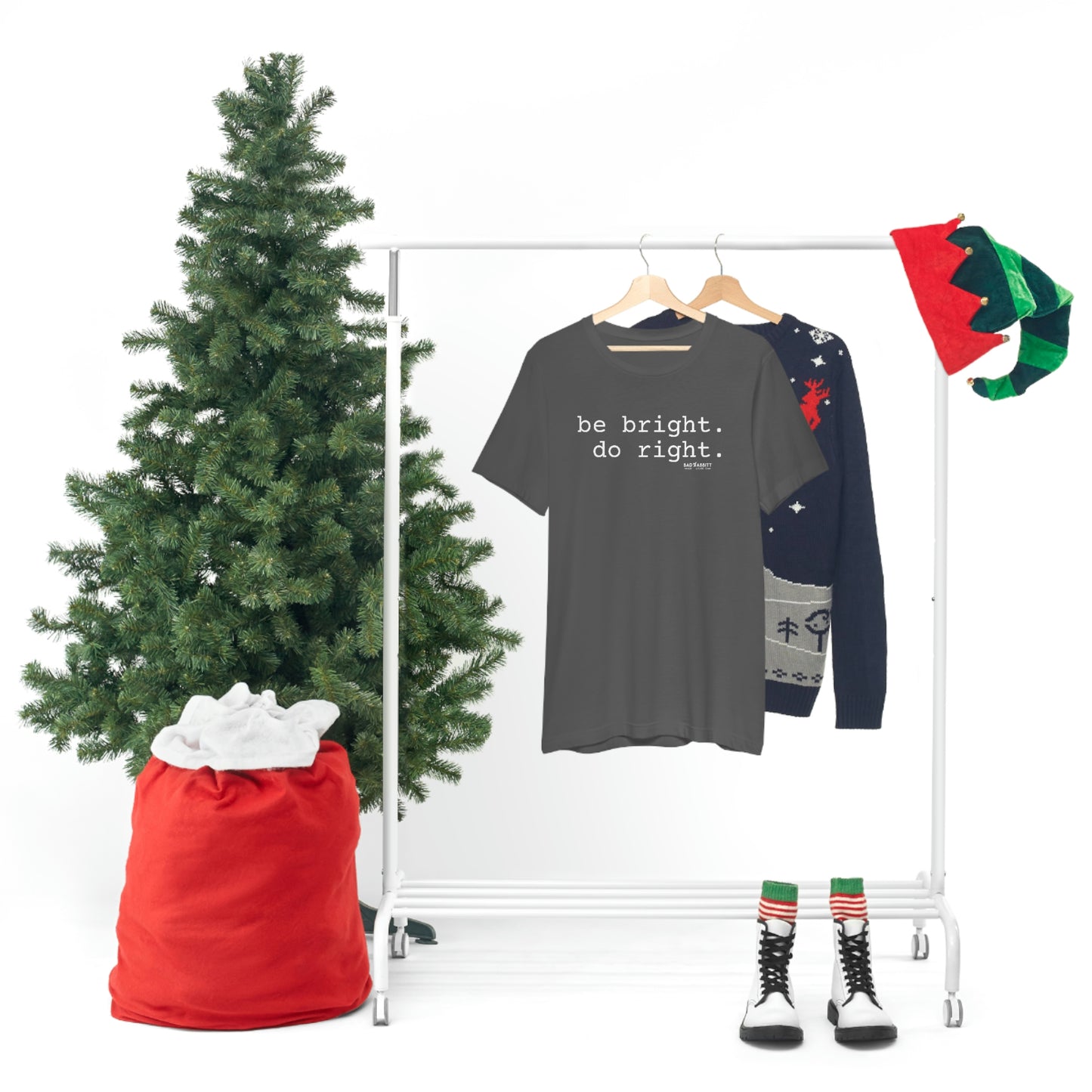 Be Bright Do Right Basic Unisex Jersey Short Sleeve Tee