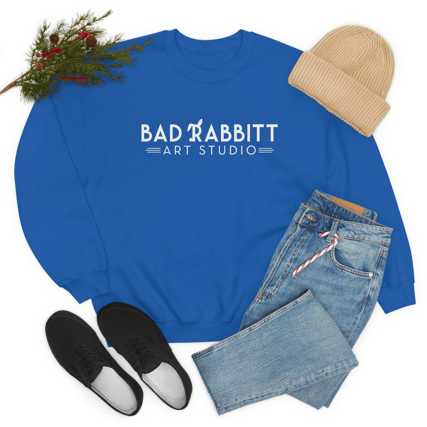 Bad Rabbitt Art Studio Unisex Heavy Blend™ Crewneck Sweatshirt