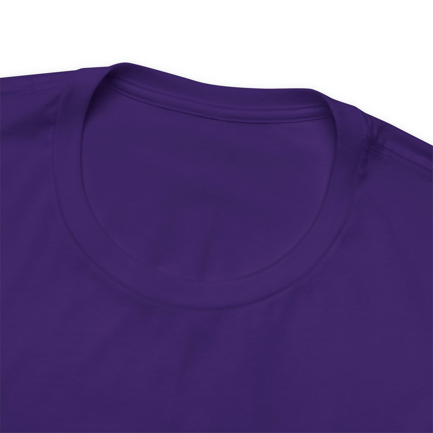 be bright do right with Bad Rabbitt Art Studio logo on back - Unisex Jersey Short Sleeve Tee