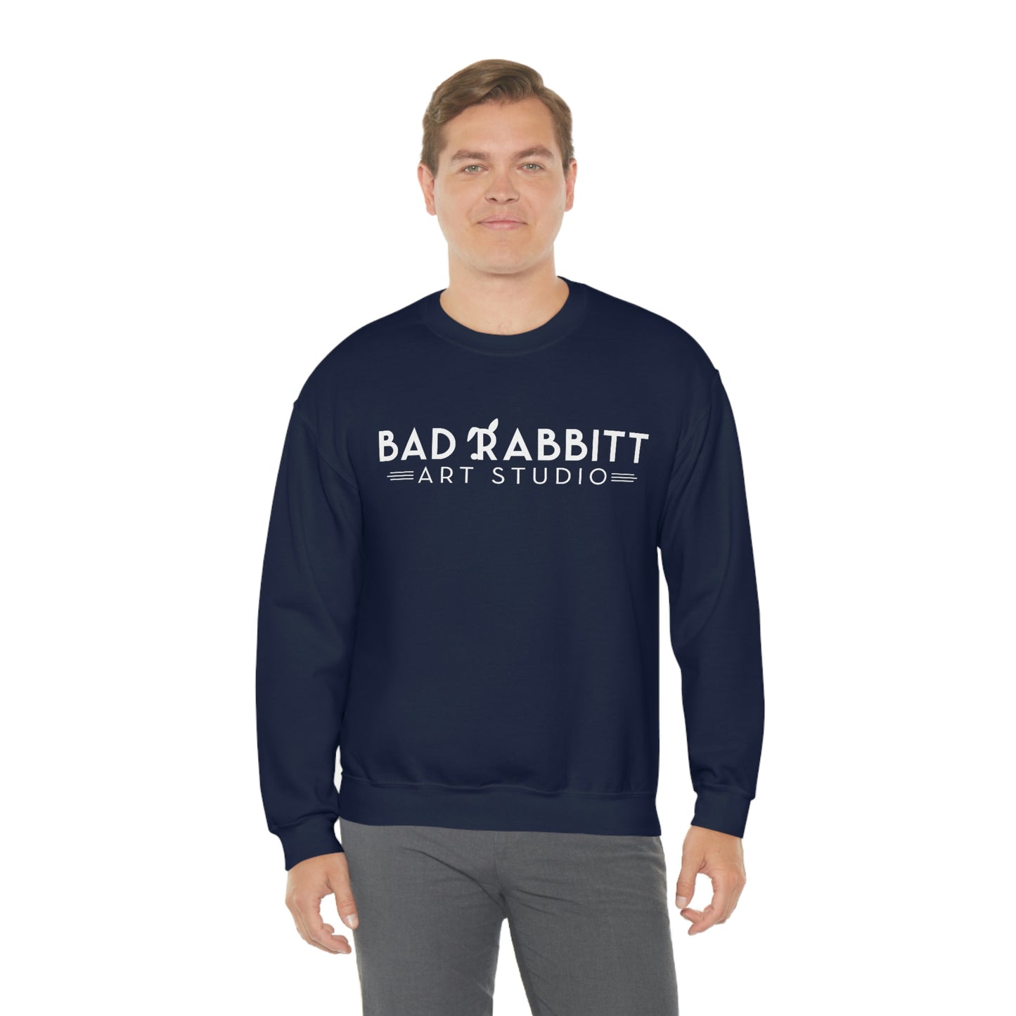 Bad Rabbitt Art Studio Unisex Heavy Blend™ Crewneck Sweatshirt