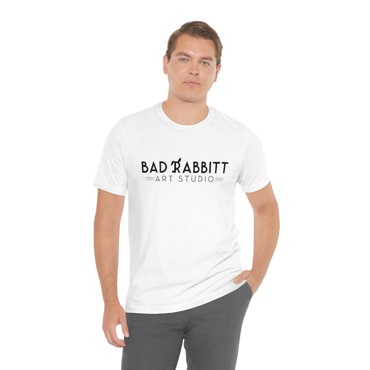 Bad Rabbitt Art Studio Unisex Jersey Short Sleeve Tee