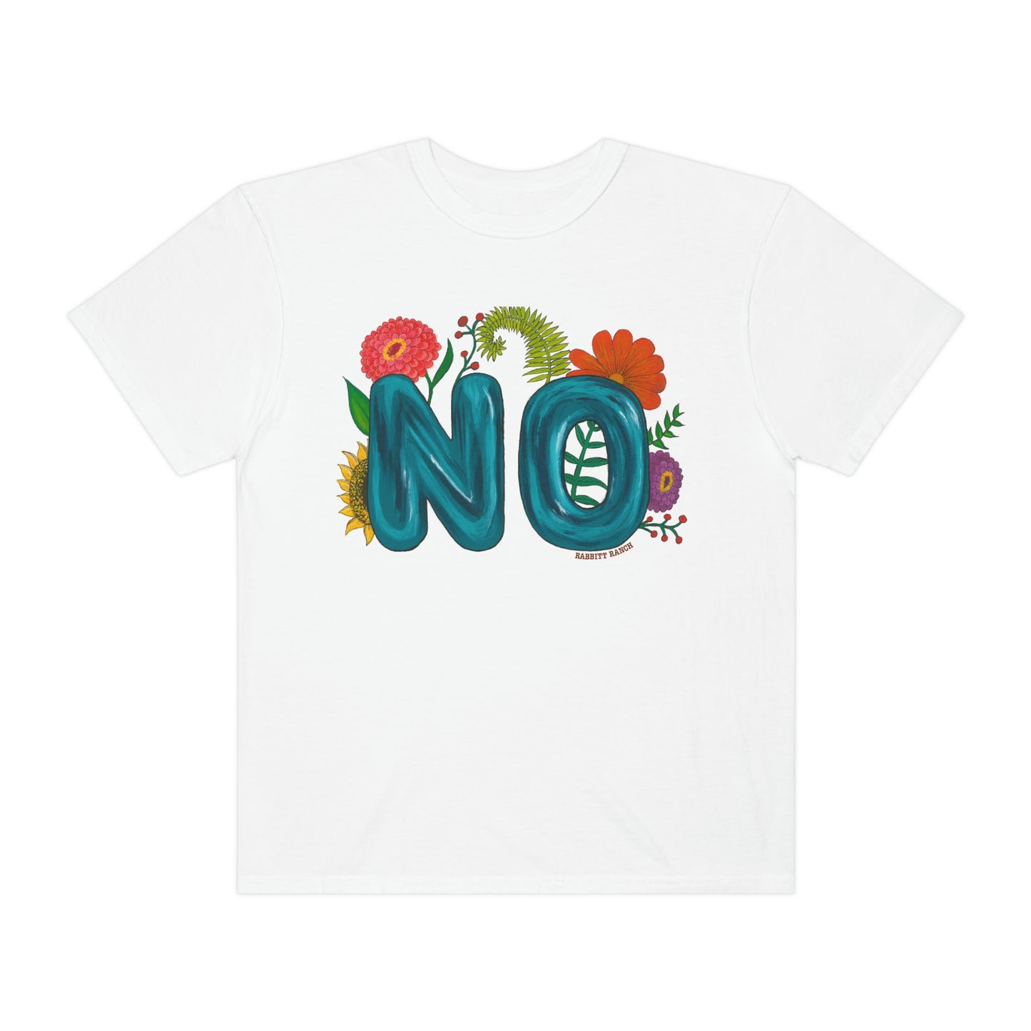 'NO" COMFORT COLORS Unisex Garment-Dyed T-shirt