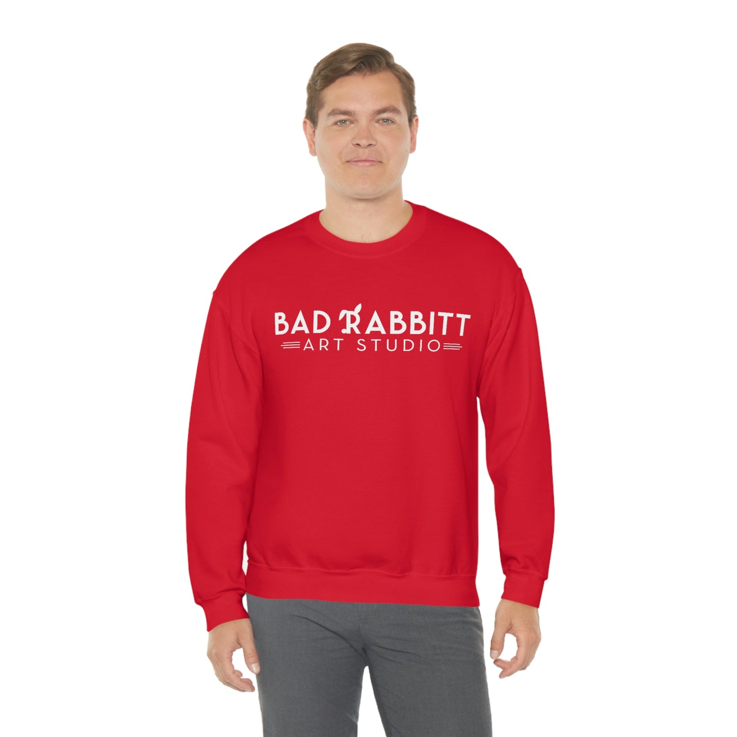 Bad Rabbitt Art Studio Unisex Heavy Blend™ Crewneck Sweatshirt