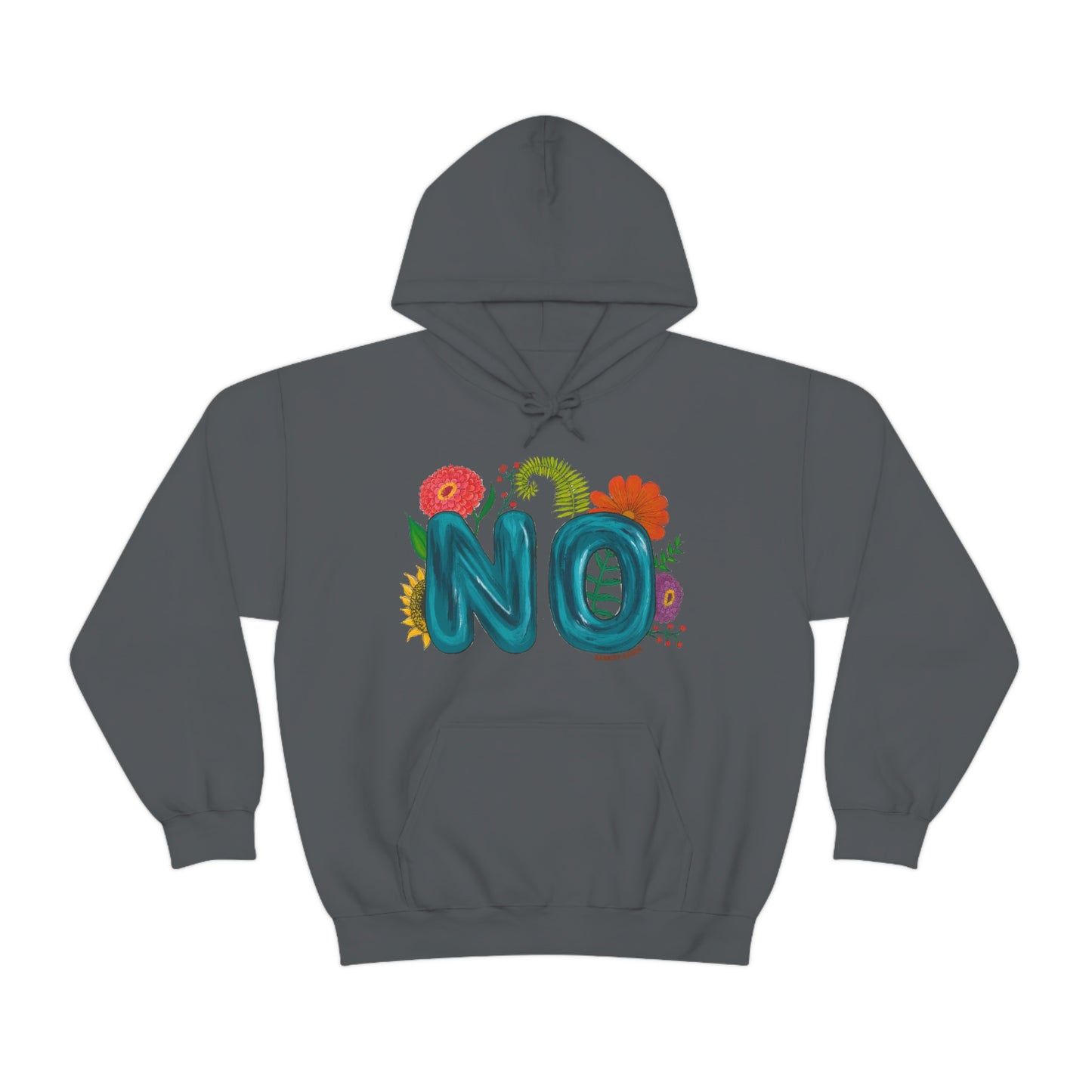"NO" Unisex Heavy Blend™ Hooded Sweatshirt