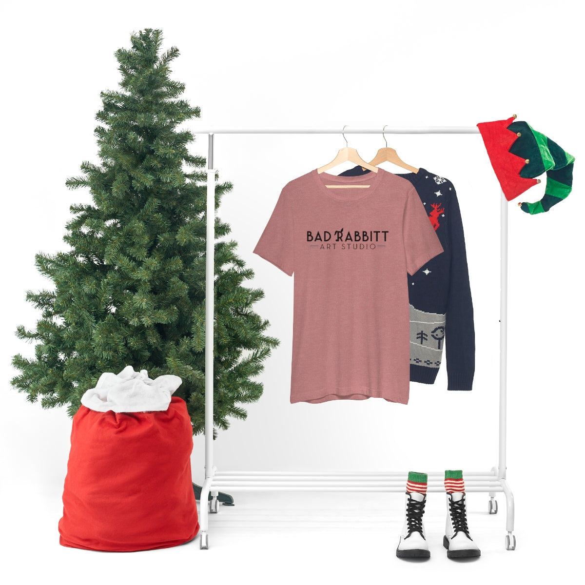 Bad Rabbitt Art Studio Unisex Jersey Short Sleeve Tee
