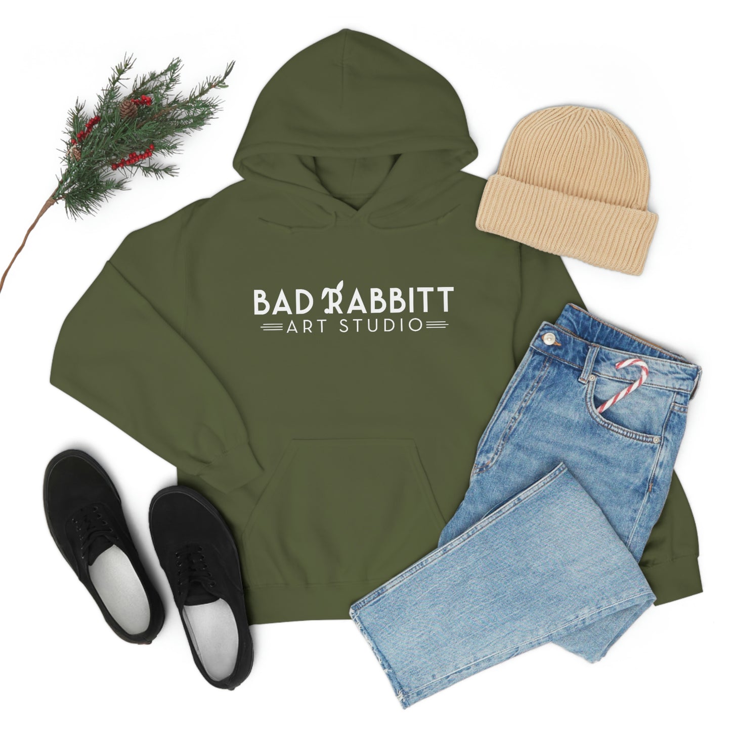 Bad Rabbitt Art Studio Unisex Heavy Blend™ Hooded Sweatshirt