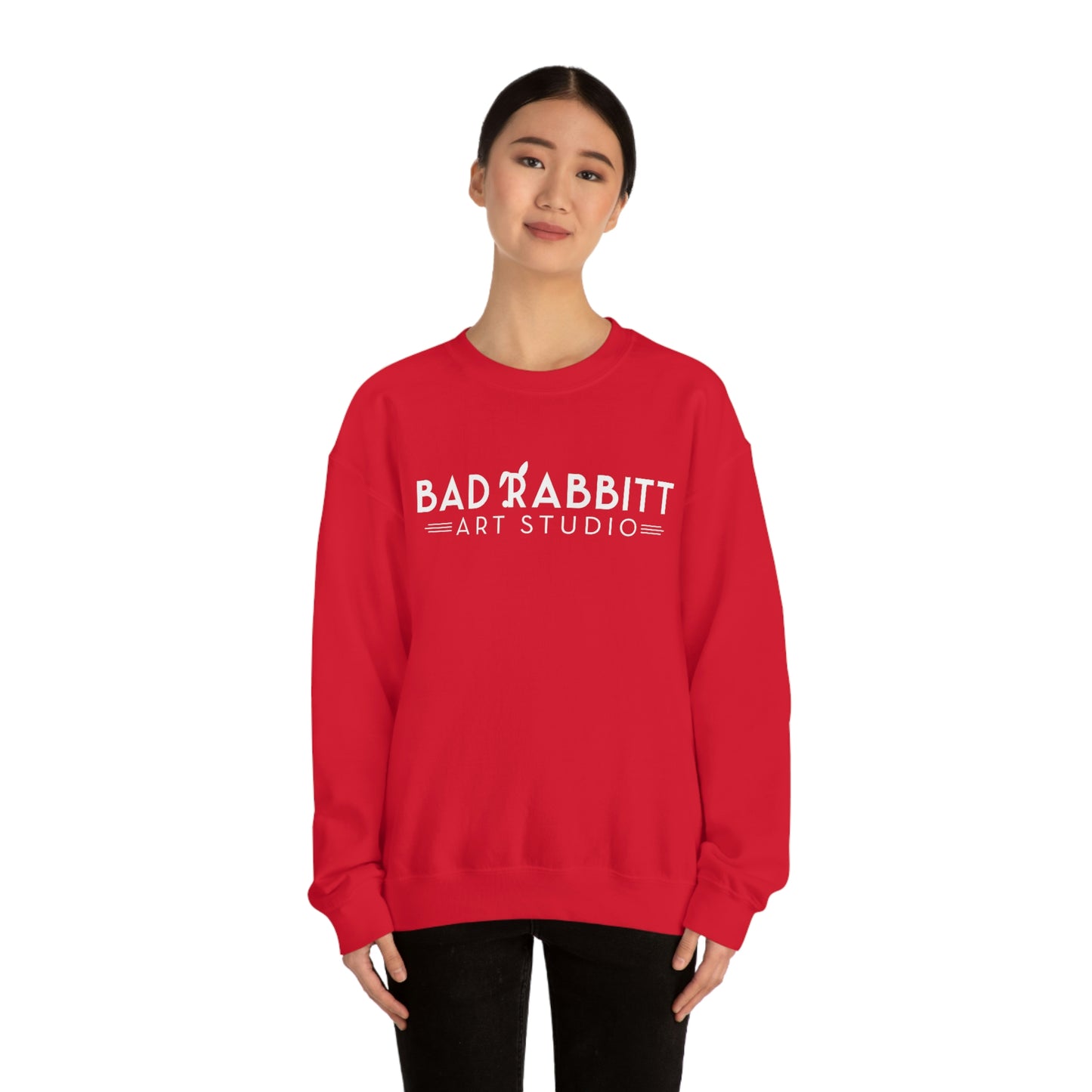 Bad Rabbitt Art Studio Unisex Heavy Blend™ Crewneck Sweatshirt