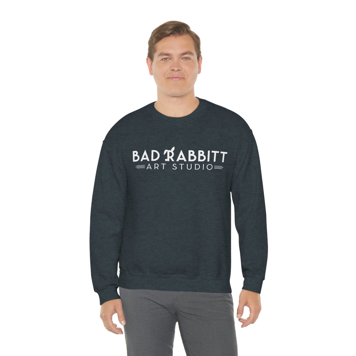 Bad Rabbitt Art Studio Unisex Heavy Blend™ Crewneck Sweatshirt
