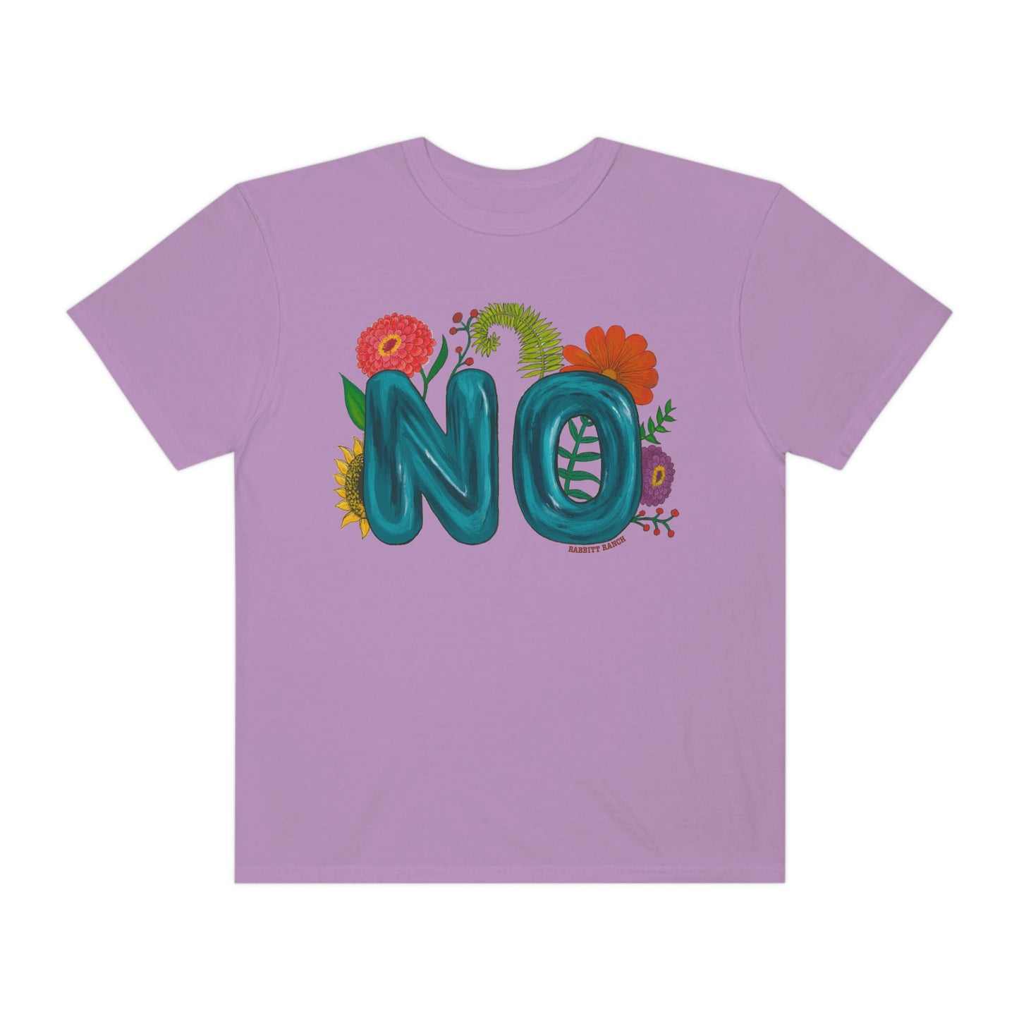 'NO" COMFORT COLORS Unisex Garment-Dyed T-shirt