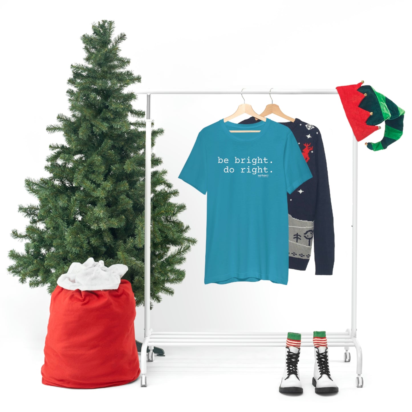 Be Bright Do Right Basic Unisex Jersey Short Sleeve Tee