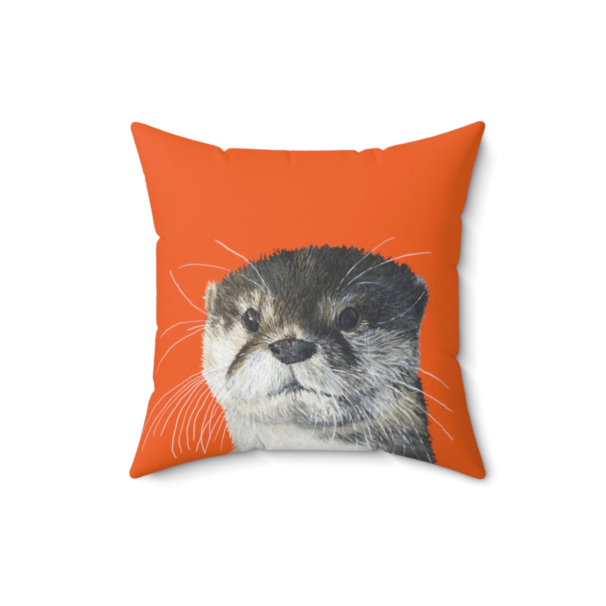 Otter Spun Polyester Square Pillow