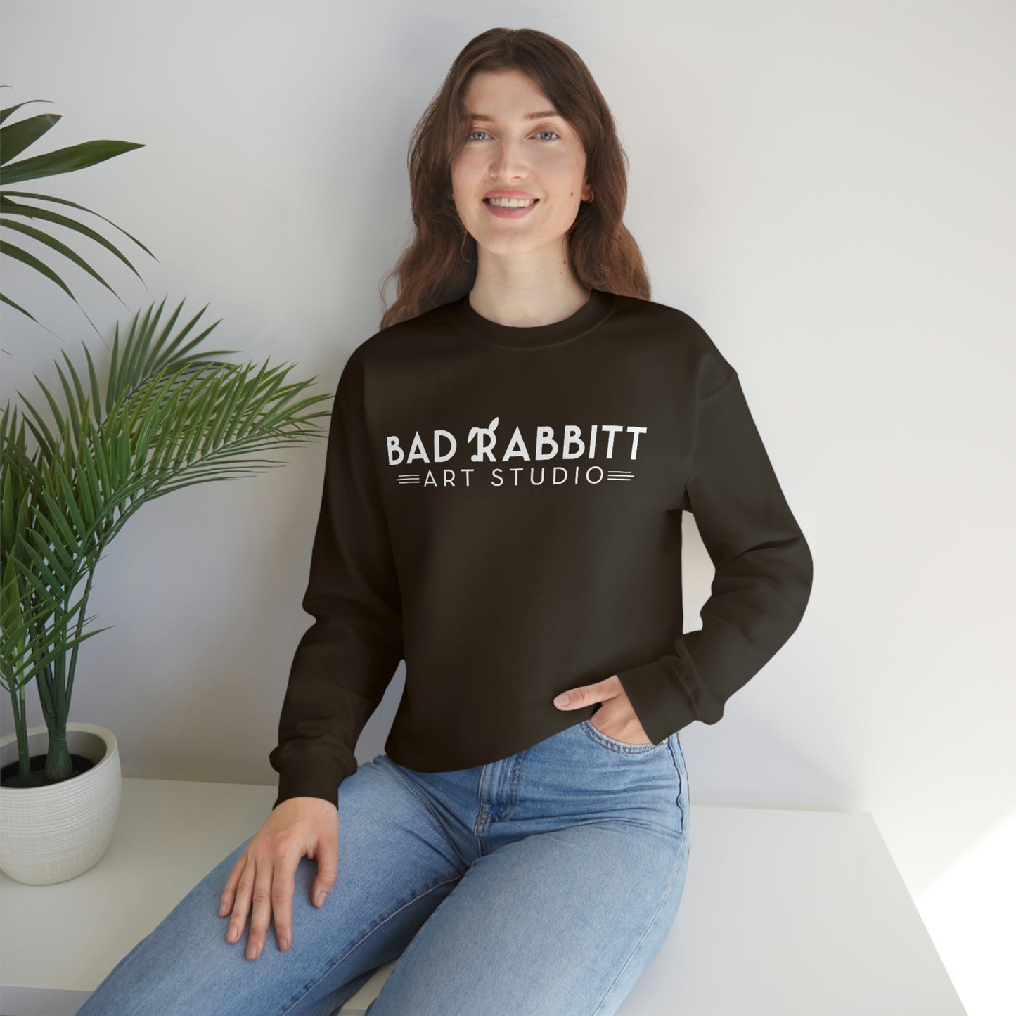Bad Rabbitt Art Studio Unisex Heavy Blend™ Crewneck Sweatshirt