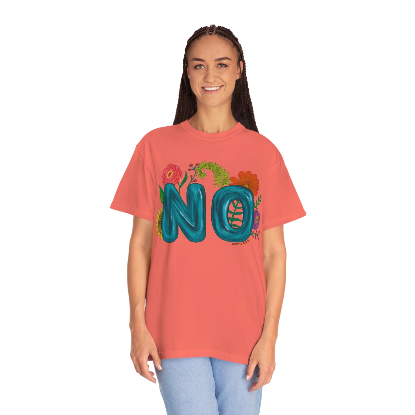 'NO" COMFORT COLORS Unisex Garment-Dyed T-shirt