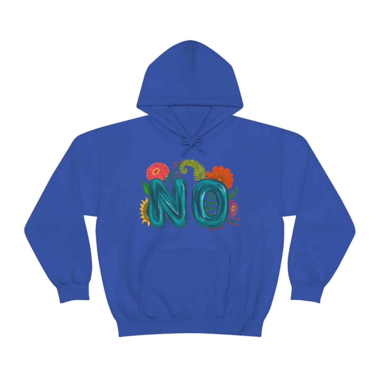 "NO" Unisex Heavy Blend™ Hooded Sweatshirt