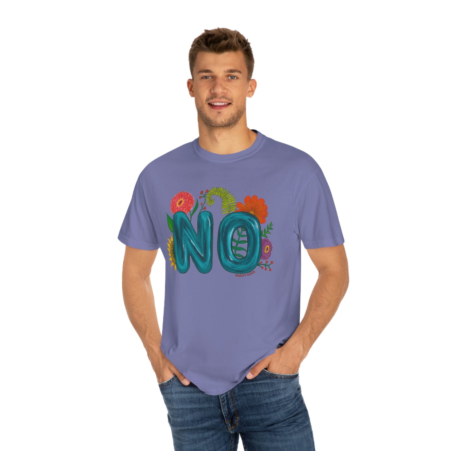 'NO" COMFORT COLORS Unisex Garment-Dyed T-shirt