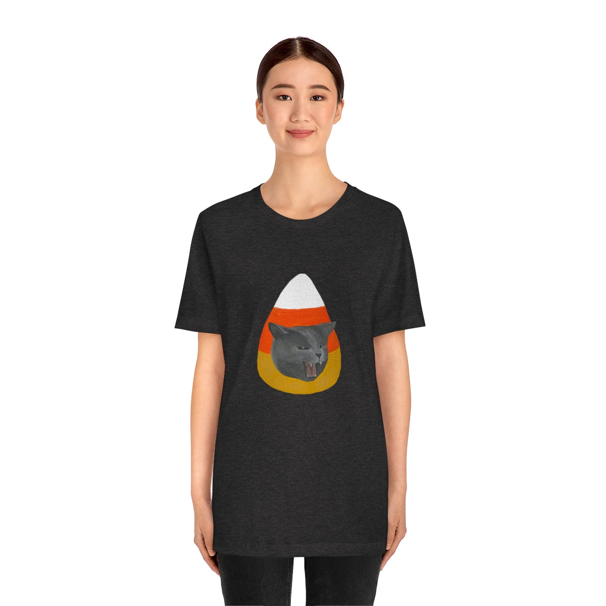Candy Corn Toni Unisex Jersey Short Sleeve Tee
