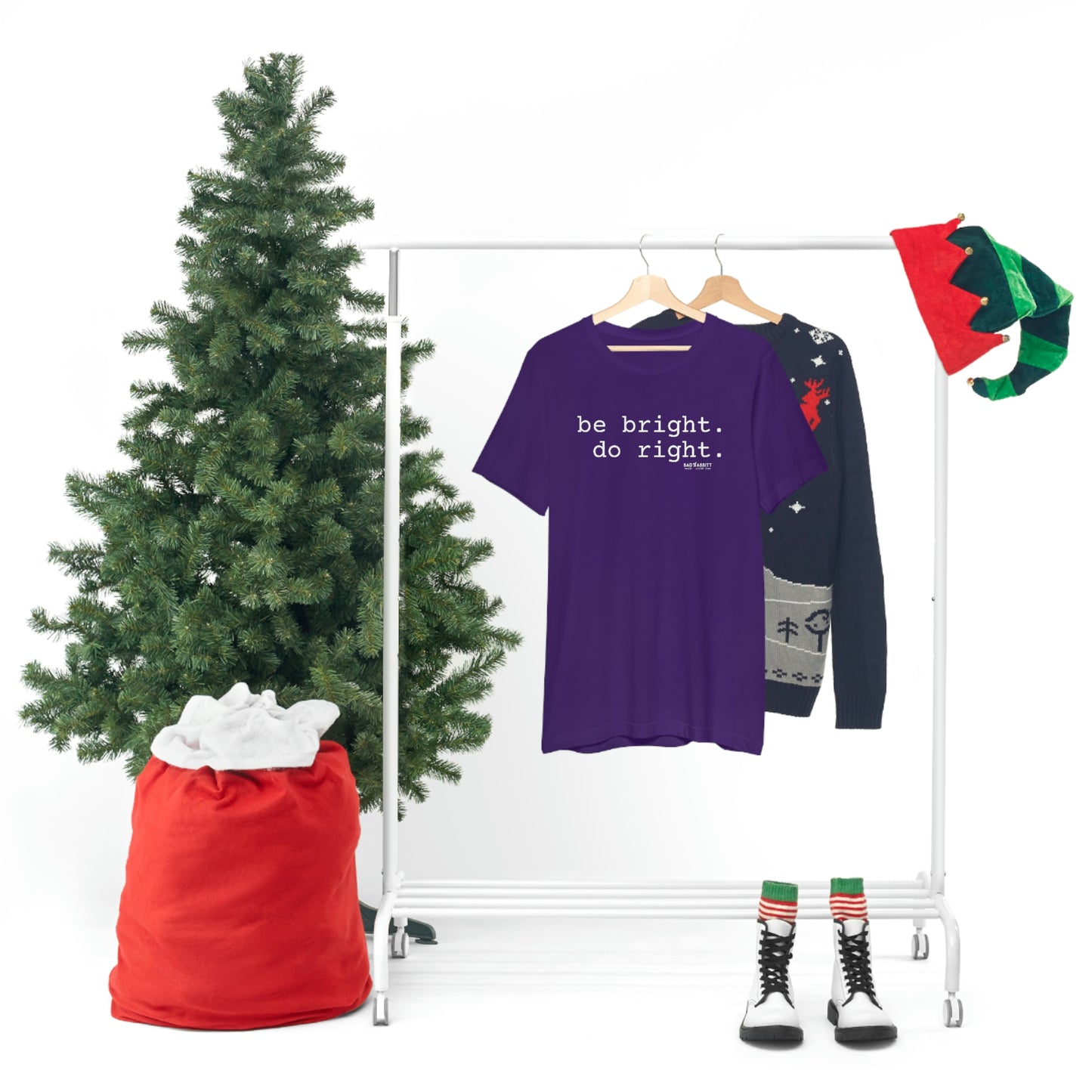 Be Bright Do Right Basic Unisex Jersey Short Sleeve Tee