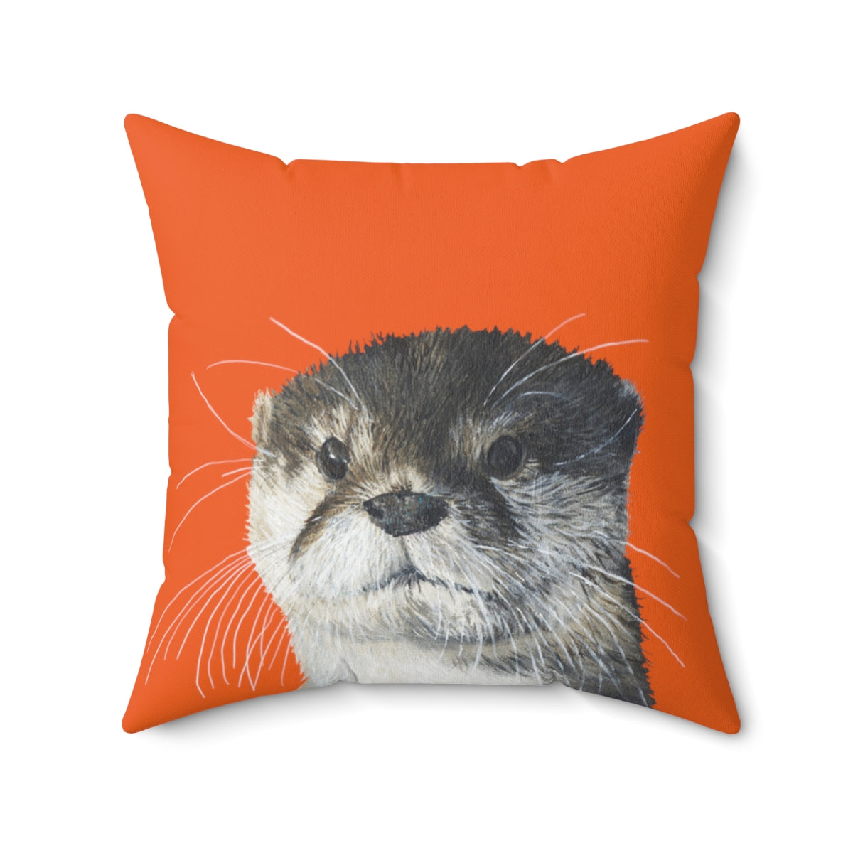 Otter Spun Polyester Square Pillow