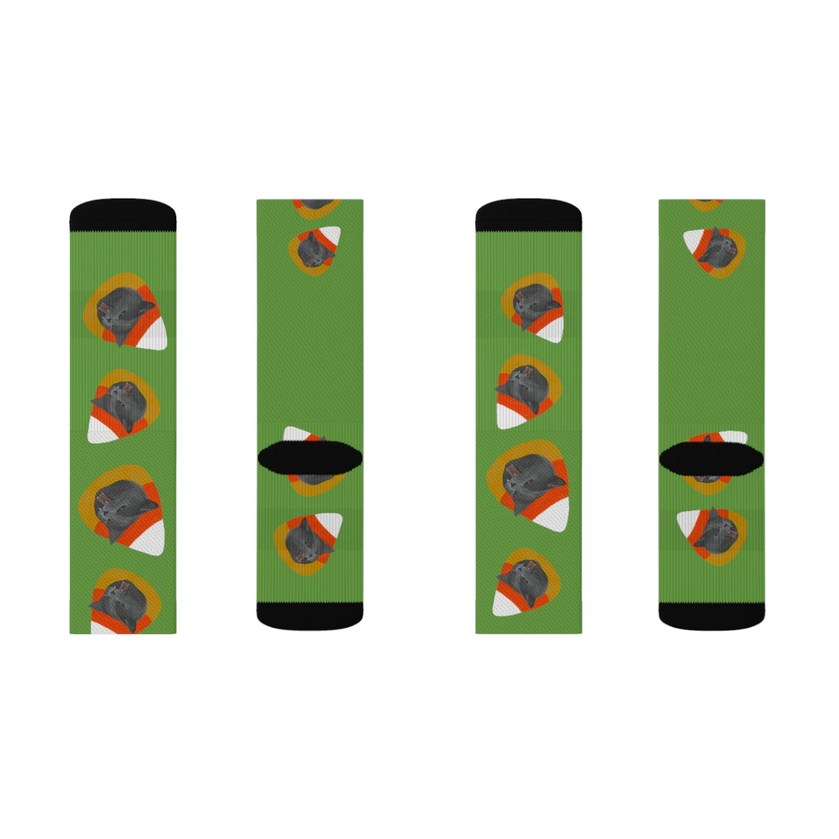 Candy Corn Toni Sublimation Socks