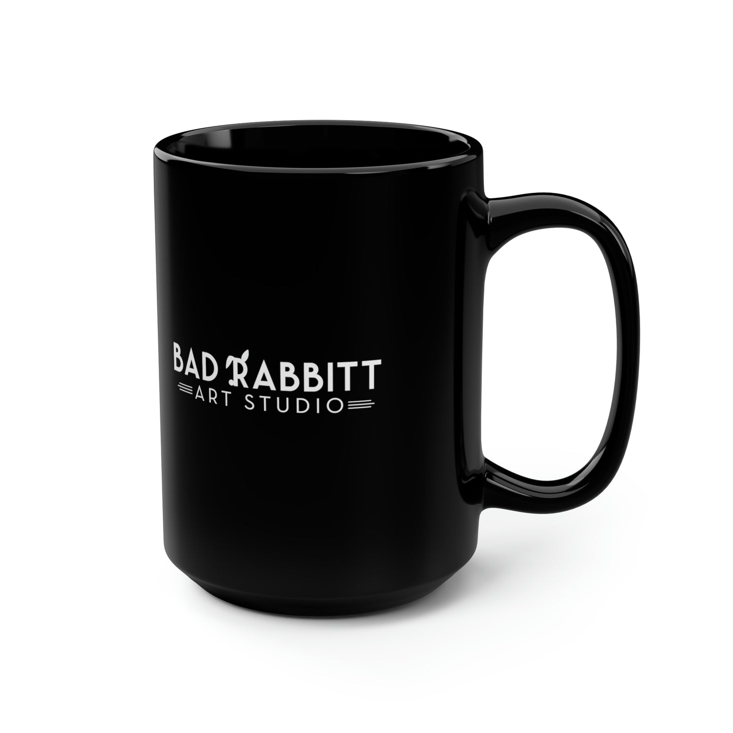 Be Bright Do Right Basic Black Mug, 15oz