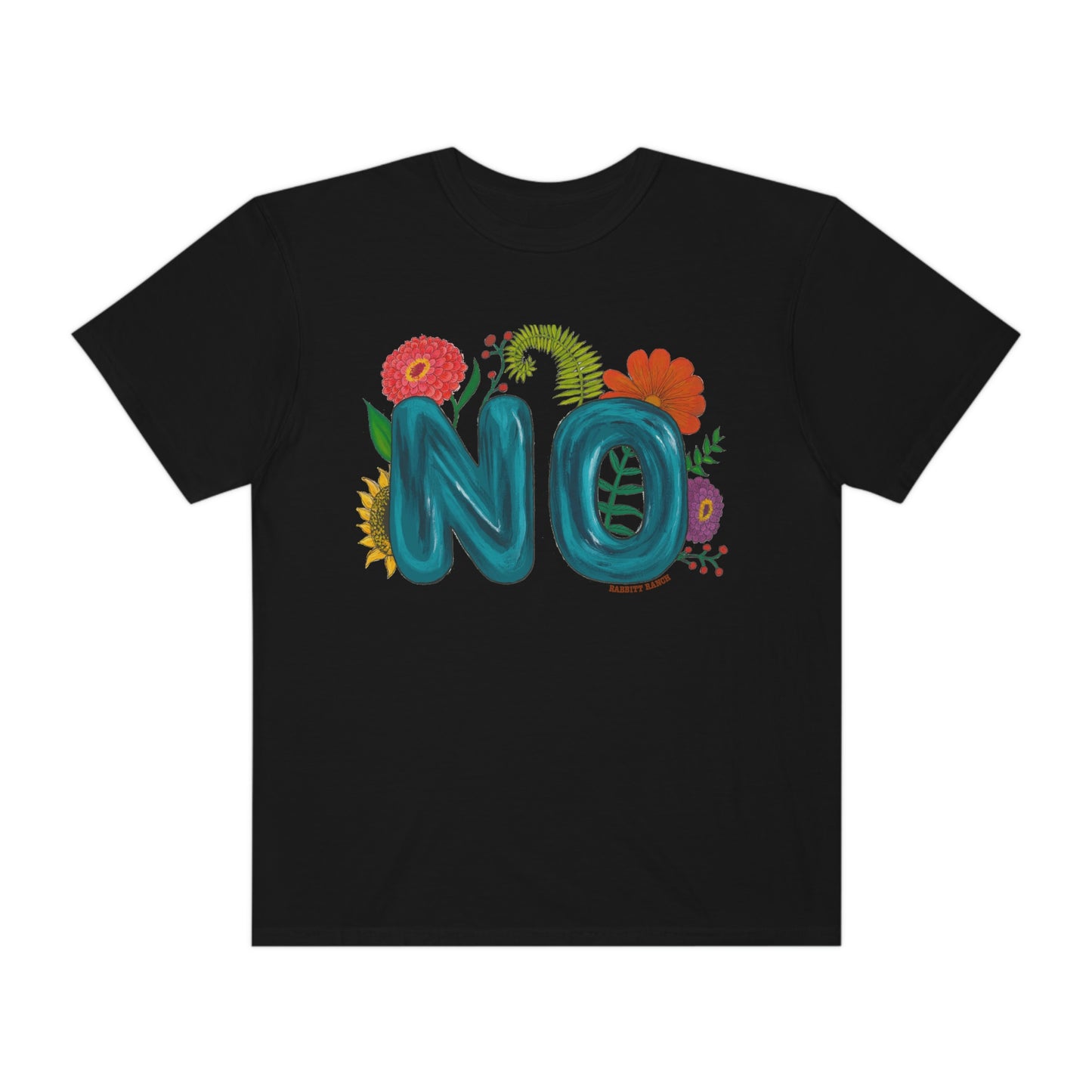 'NO" COMFORT COLORS Unisex Garment-Dyed T-shirt