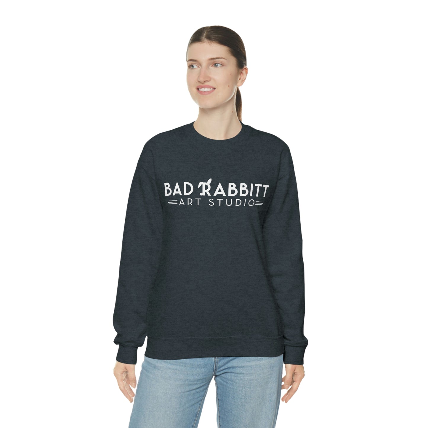 Bad Rabbitt Art Studio Unisex Heavy Blend™ Crewneck Sweatshirt