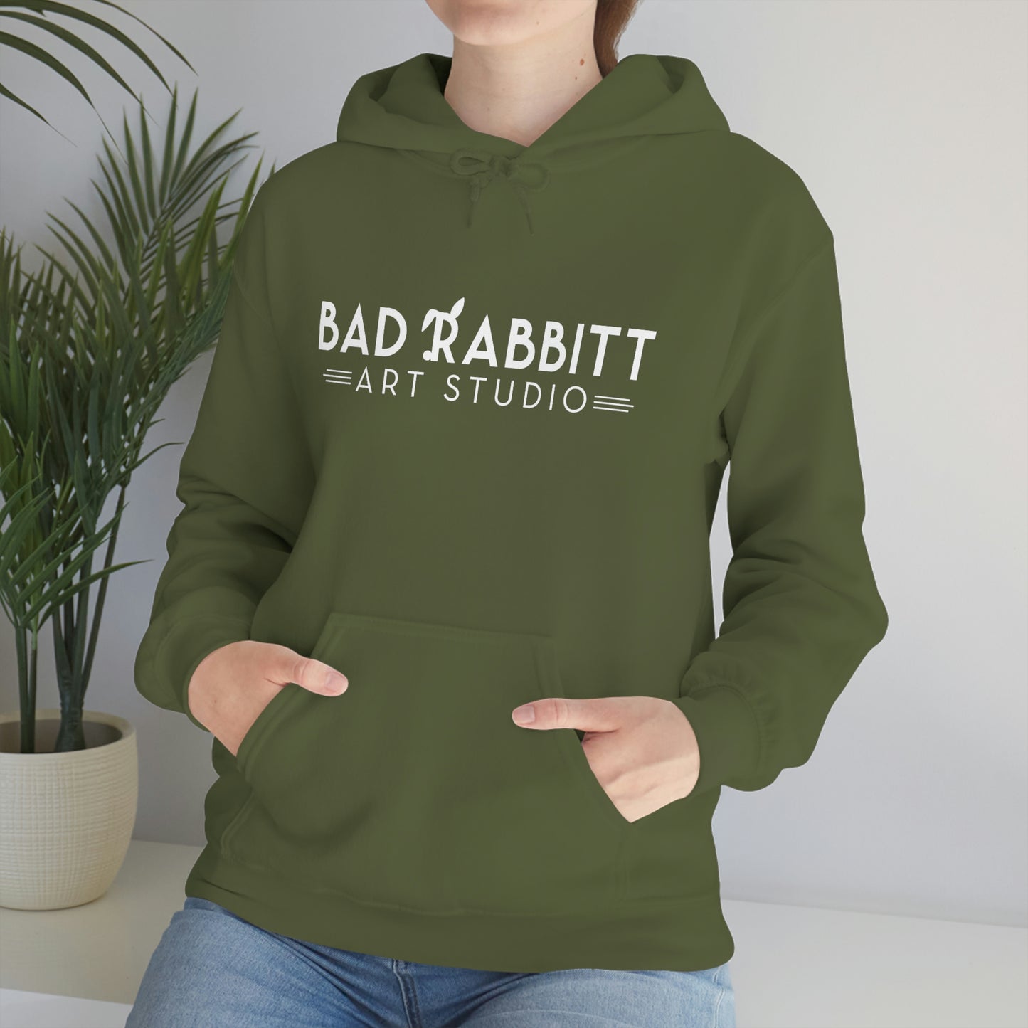 Bad Rabbitt Art Studio Unisex Heavy Blend™ Hooded Sweatshirt