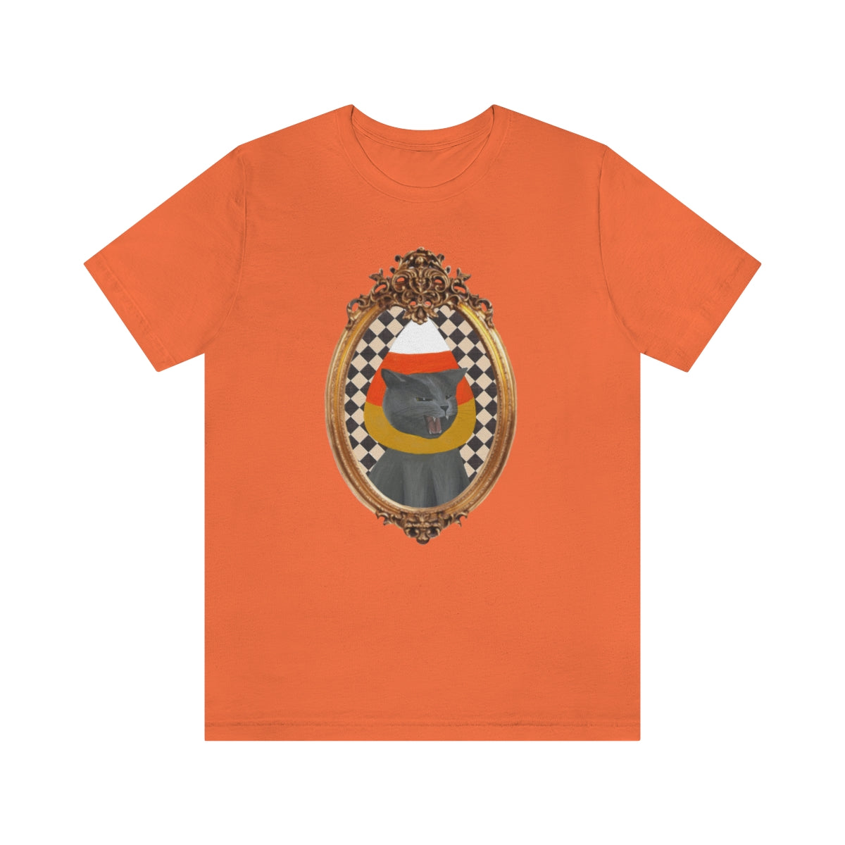 Framed Candy Corn Toni Unisex Jersey Short Sleeve Tee