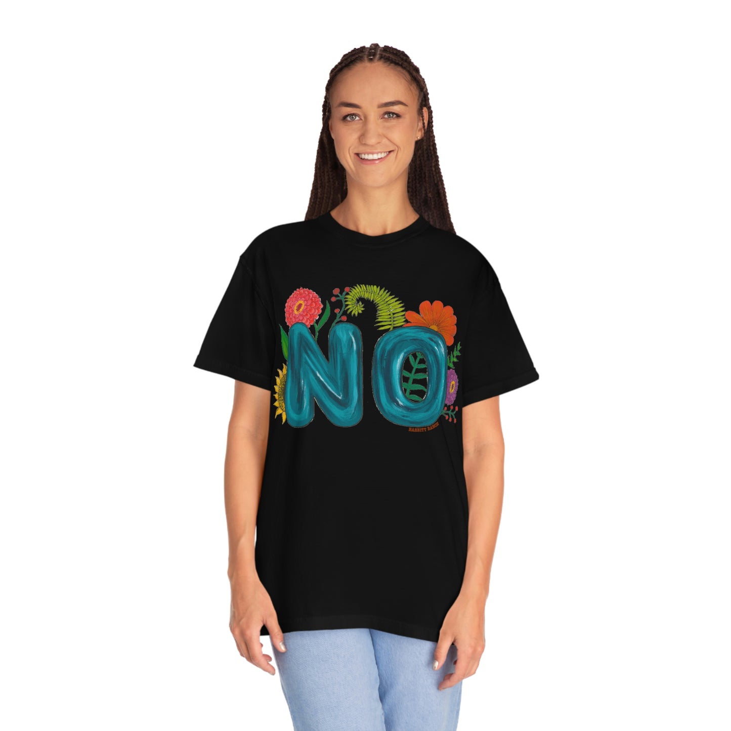 'NO" COMFORT COLORS Unisex Garment-Dyed T-shirt