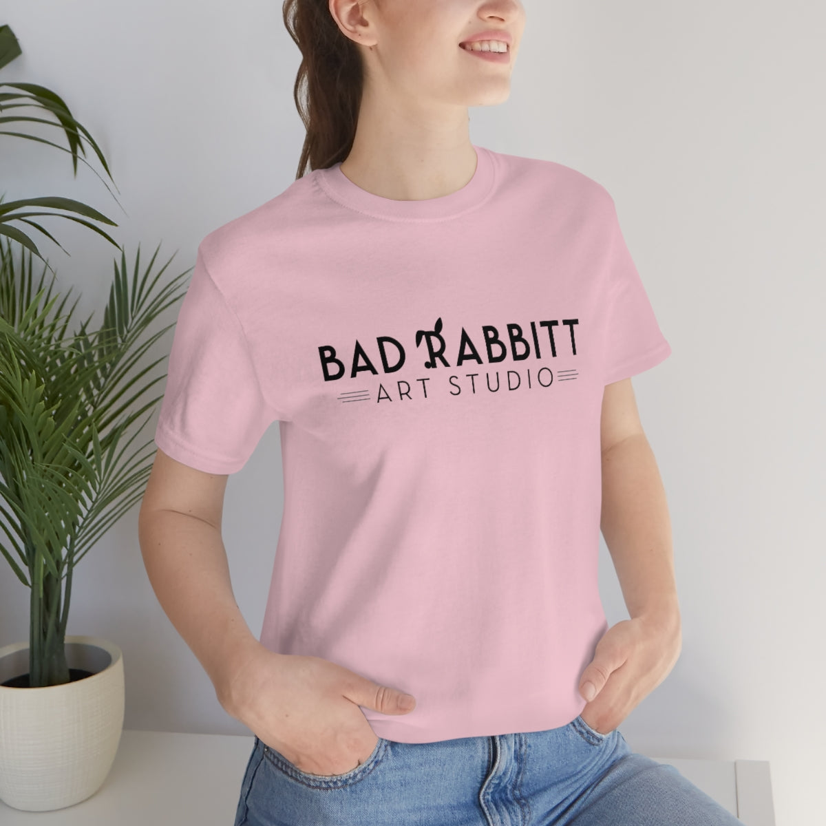 Bad Rabbitt Art Studio Unisex Jersey Short Sleeve Tee