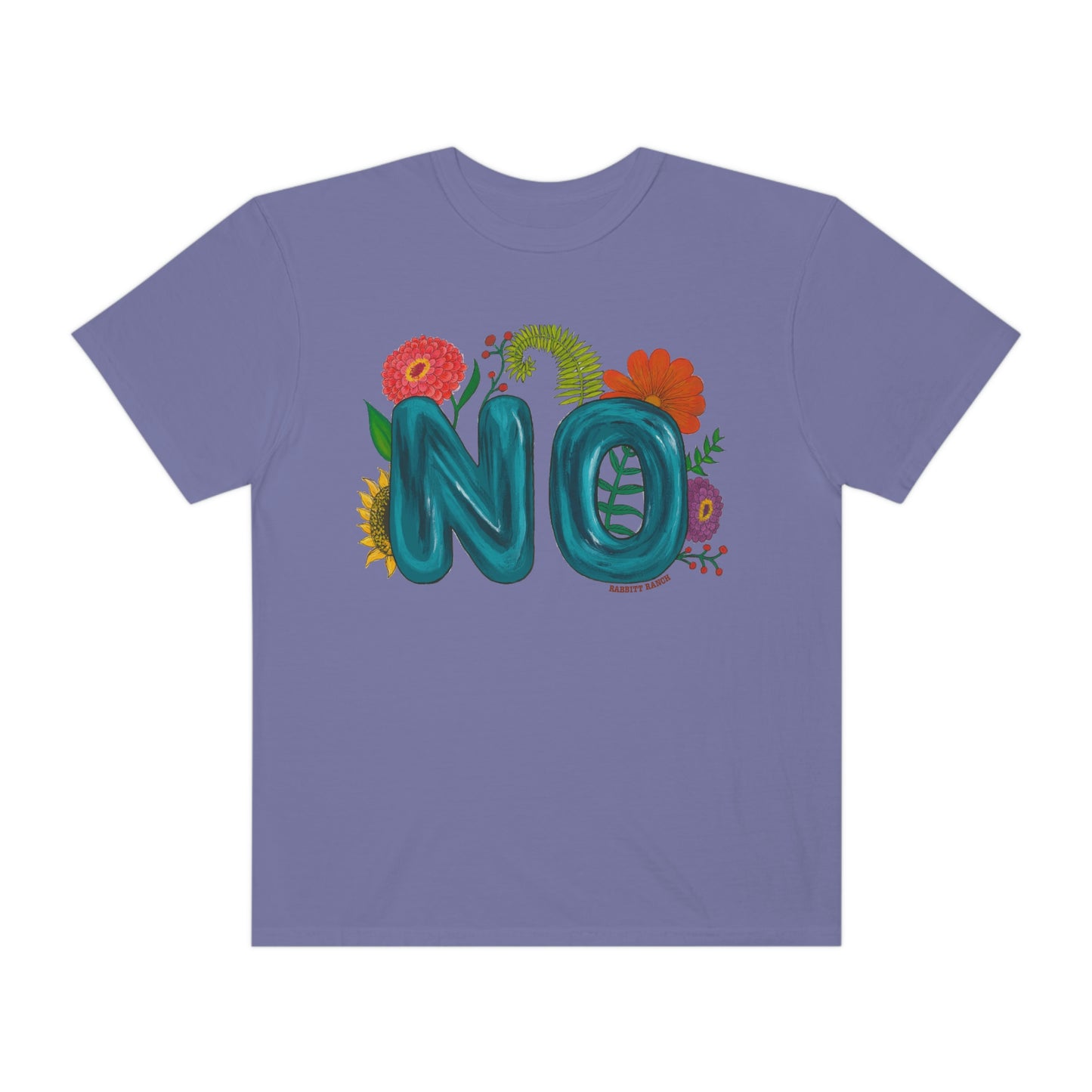 'NO" COMFORT COLORS Unisex Garment-Dyed T-shirt