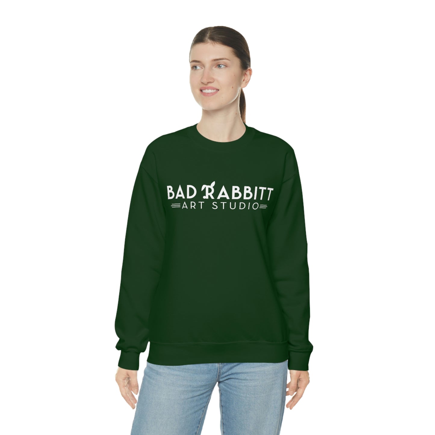 Bad Rabbitt Art Studio Unisex Heavy Blend™ Crewneck Sweatshirt