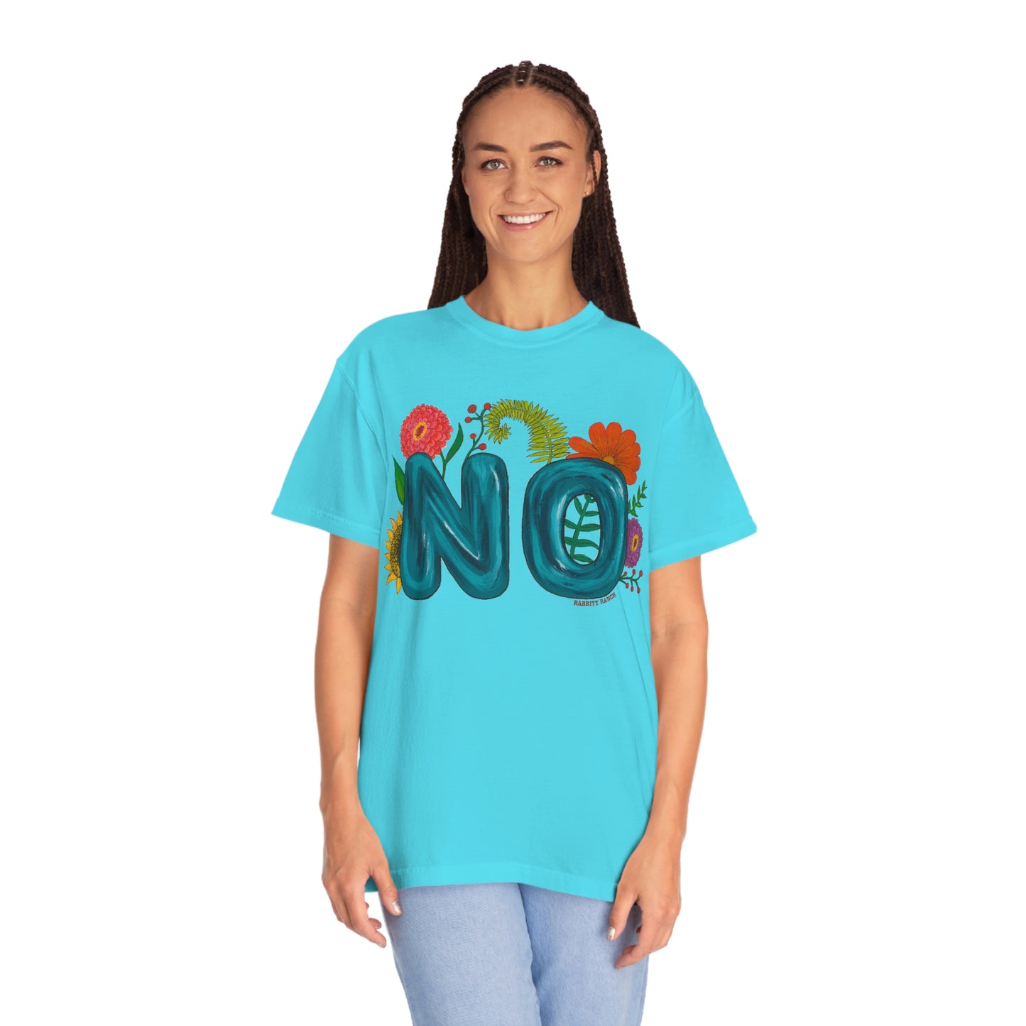 'NO" COMFORT COLORS Unisex Garment-Dyed T-shirt