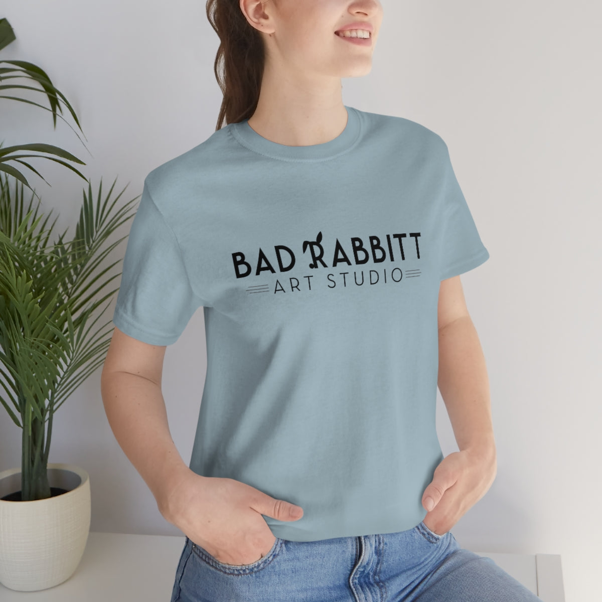 Bad Rabbitt Art Studio Unisex Jersey Short Sleeve Tee