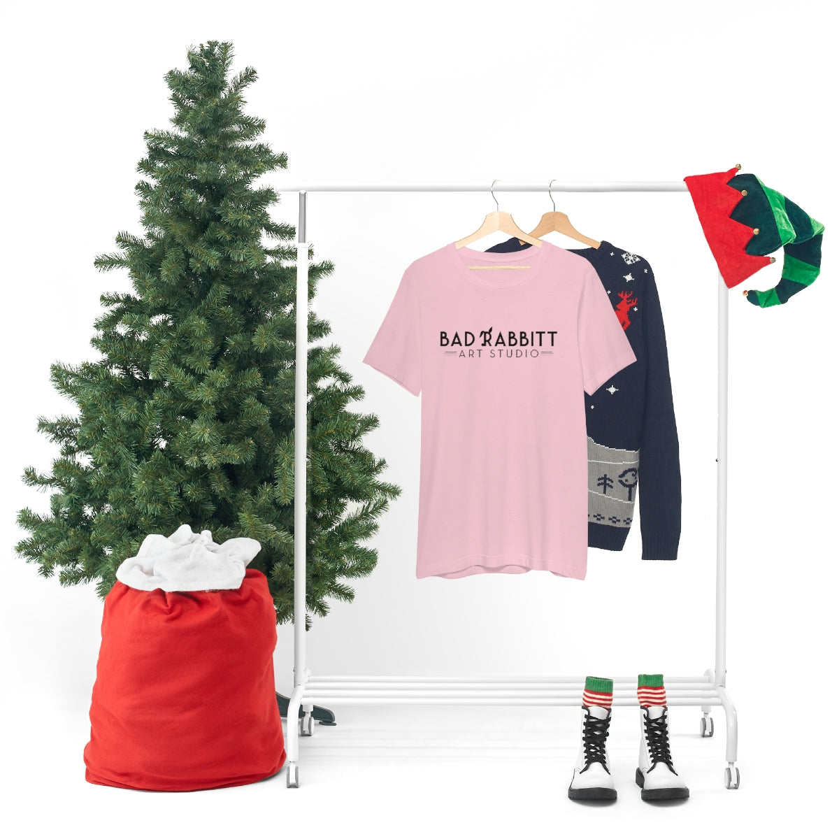 Bad Rabbitt Art Studio Unisex Jersey Short Sleeve Tee