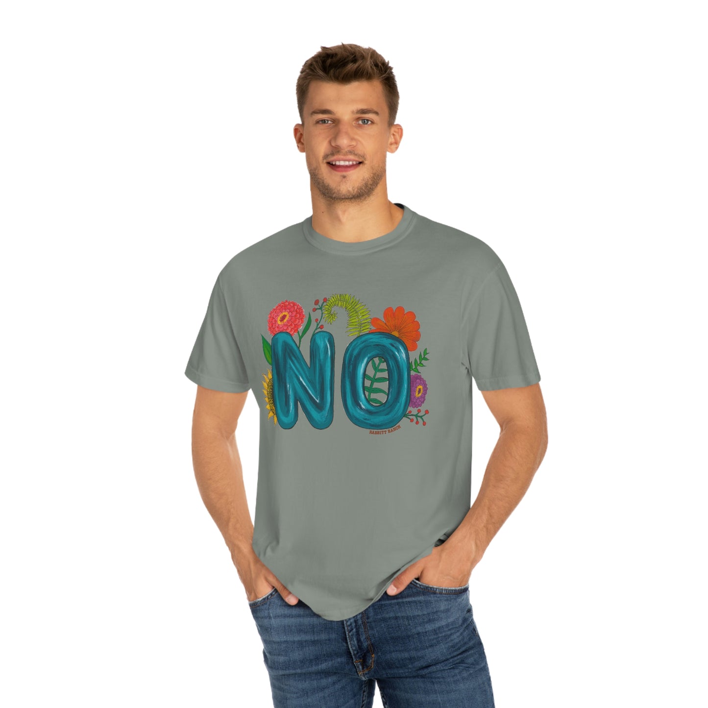 'NO" COMFORT COLORS Unisex Garment-Dyed T-shirt