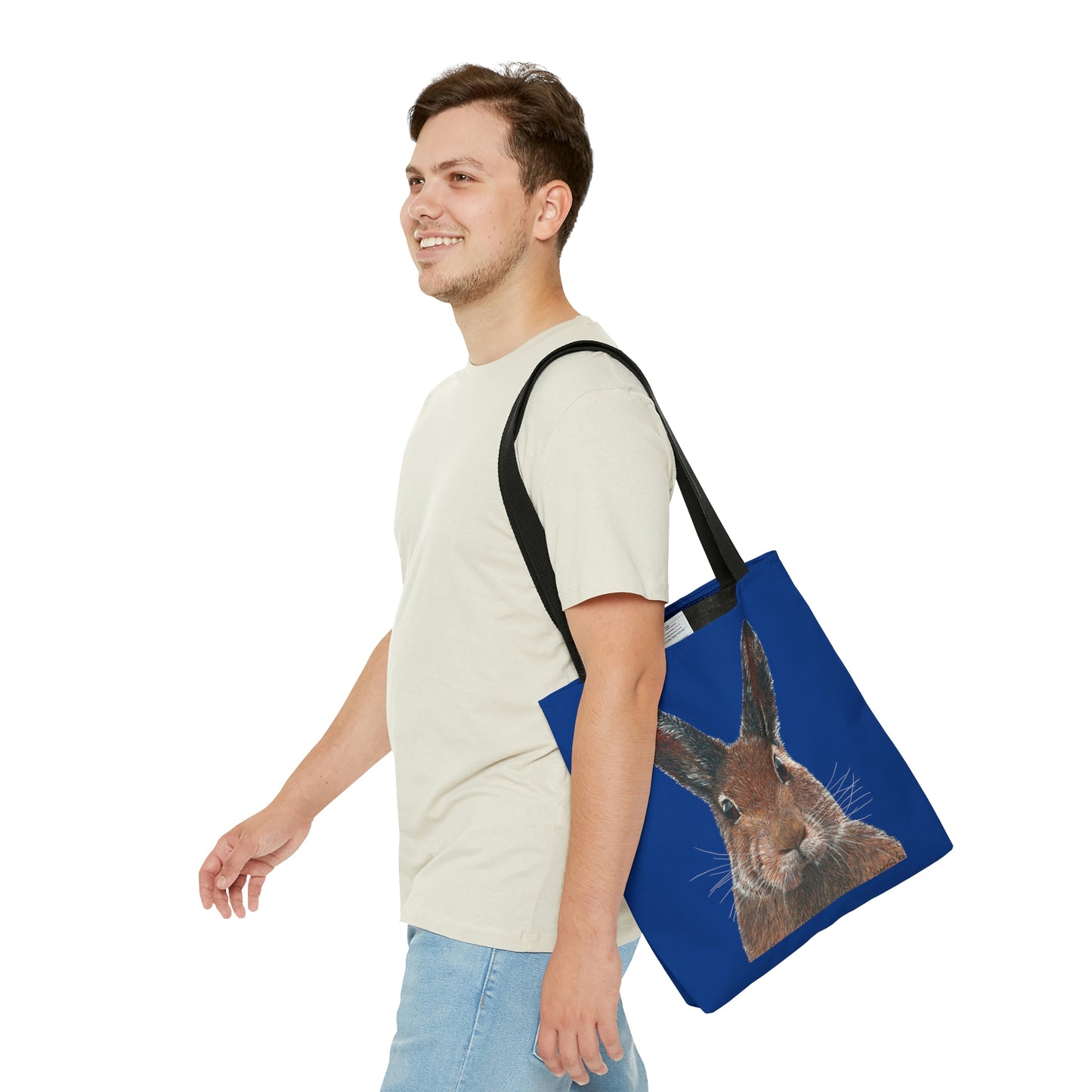 Carl the Rabbit AOP Tote Bag