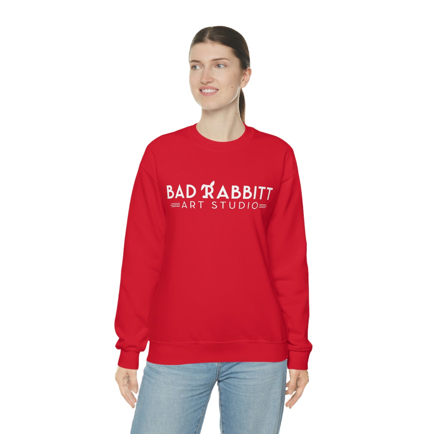 Bad Rabbitt Art Studio Unisex Heavy Blend™ Crewneck Sweatshirt