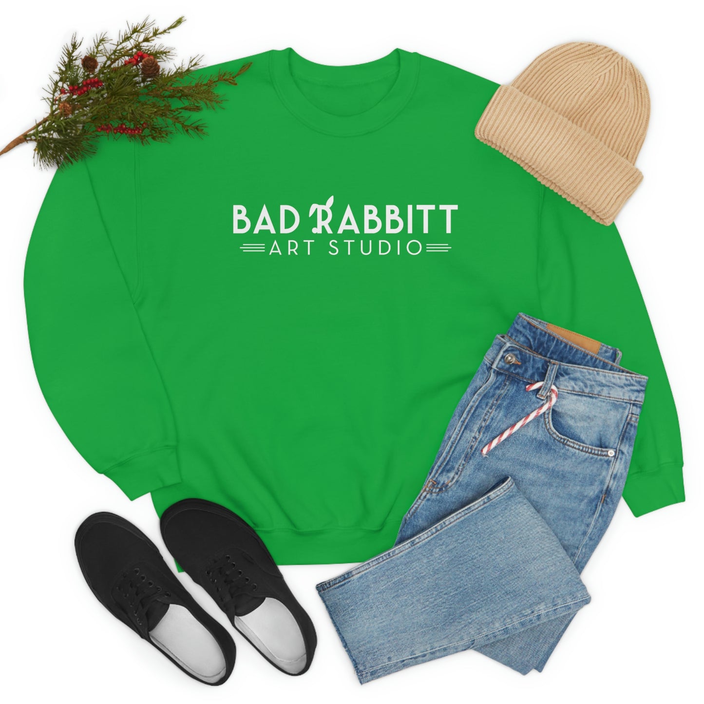 Bad Rabbitt Art Studio Unisex Heavy Blend™ Crewneck Sweatshirt
