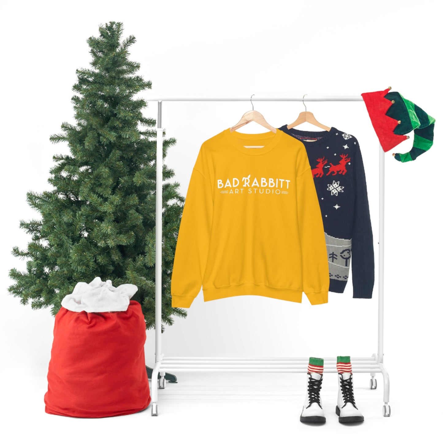 Bad Rabbitt Art Studio Unisex Heavy Blend™ Crewneck Sweatshirt