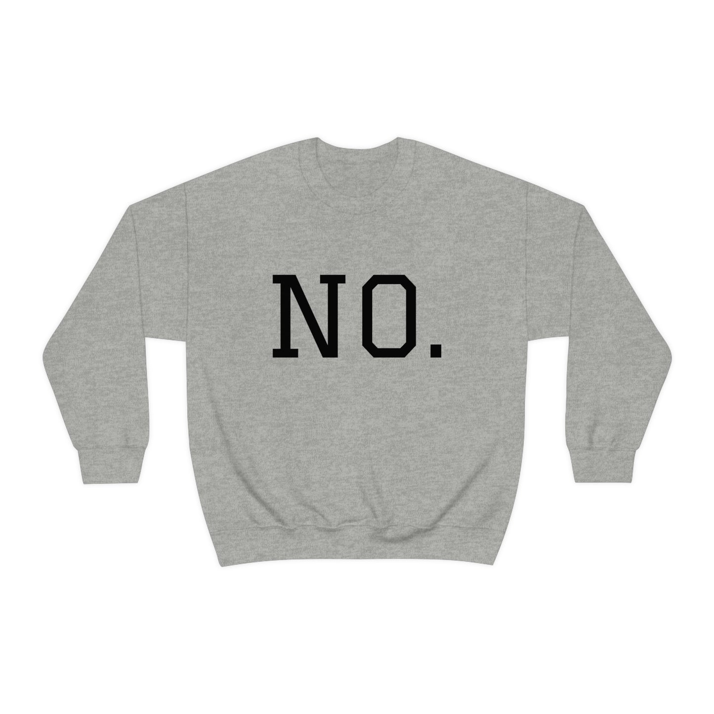 "NO" Unisex Heavy Blend™ Crewneck Sweatshirt