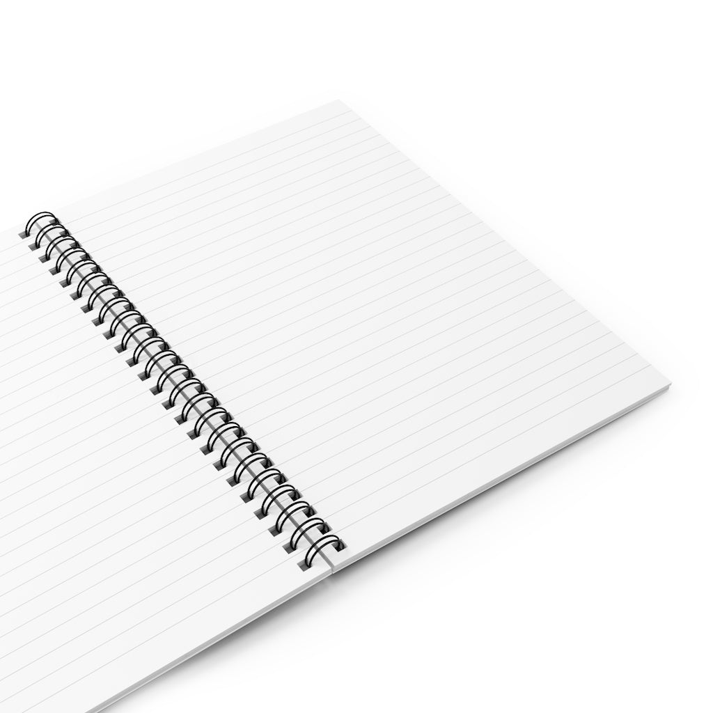 BE BRIGHT DO RIGHT Spiral Notebook - Ruled Line