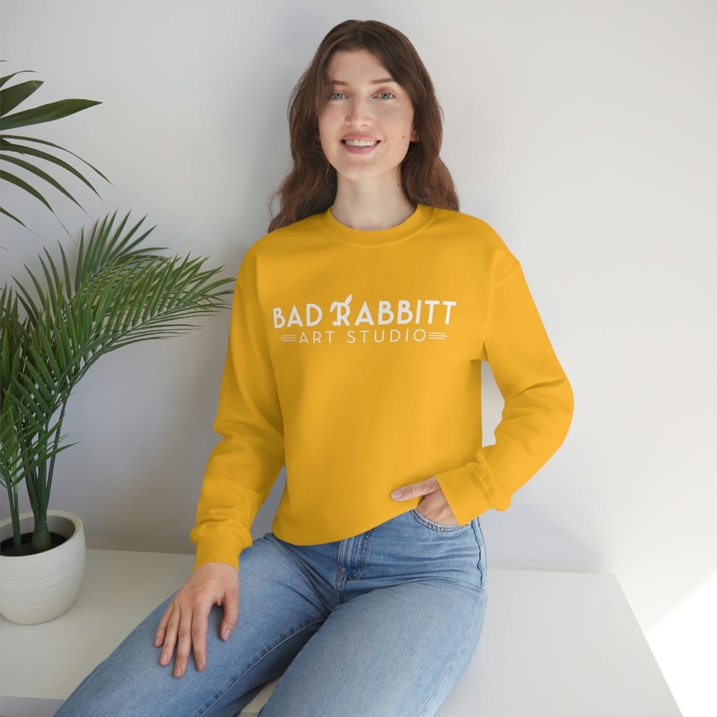 Bad Rabbitt Art Studio Unisex Heavy Blend™ Crewneck Sweatshirt
