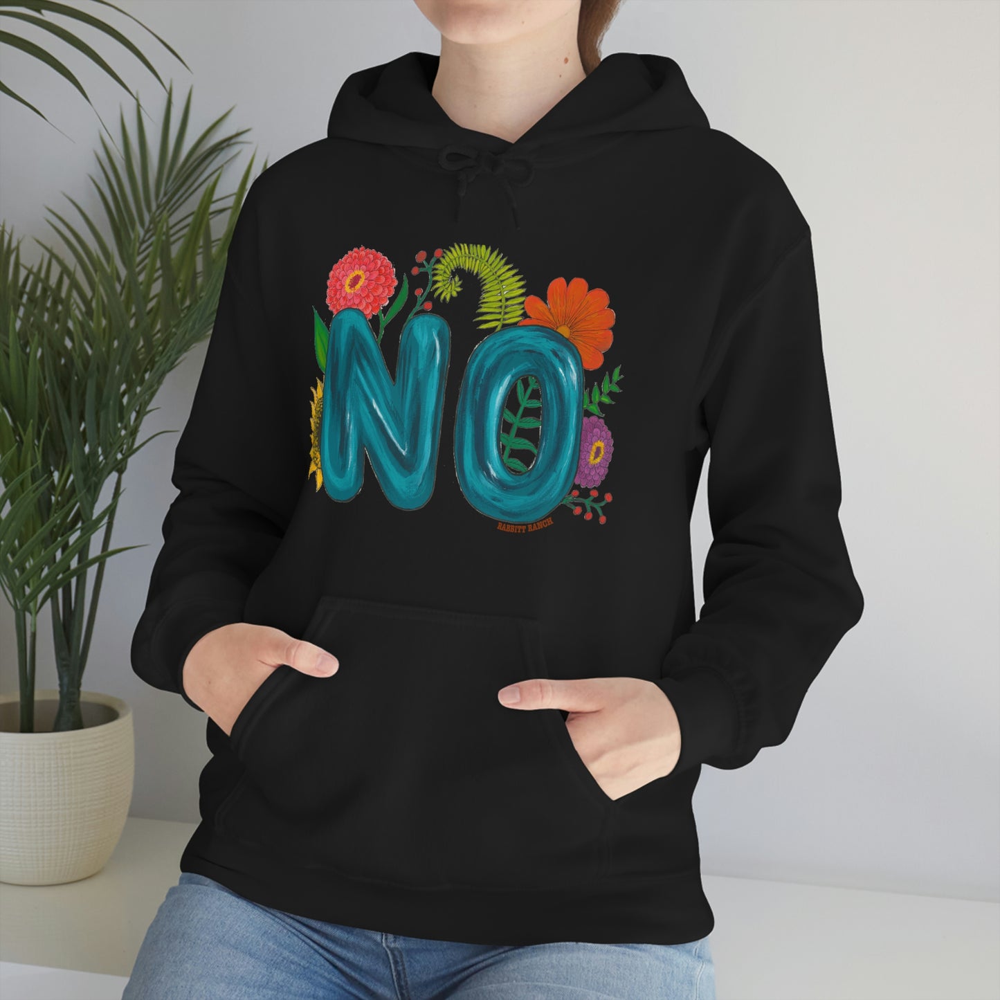 "NO" Unisex Heavy Blend™ Hooded Sweatshirt