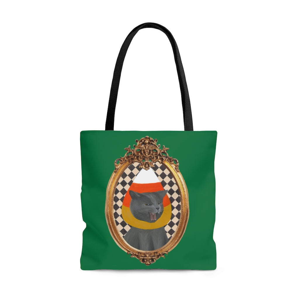 Framed Candy Corn Toni AOP Tote Bag