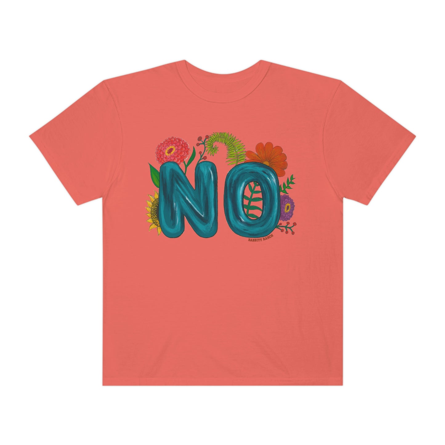 'NO" COMFORT COLORS Unisex Garment-Dyed T-shirt