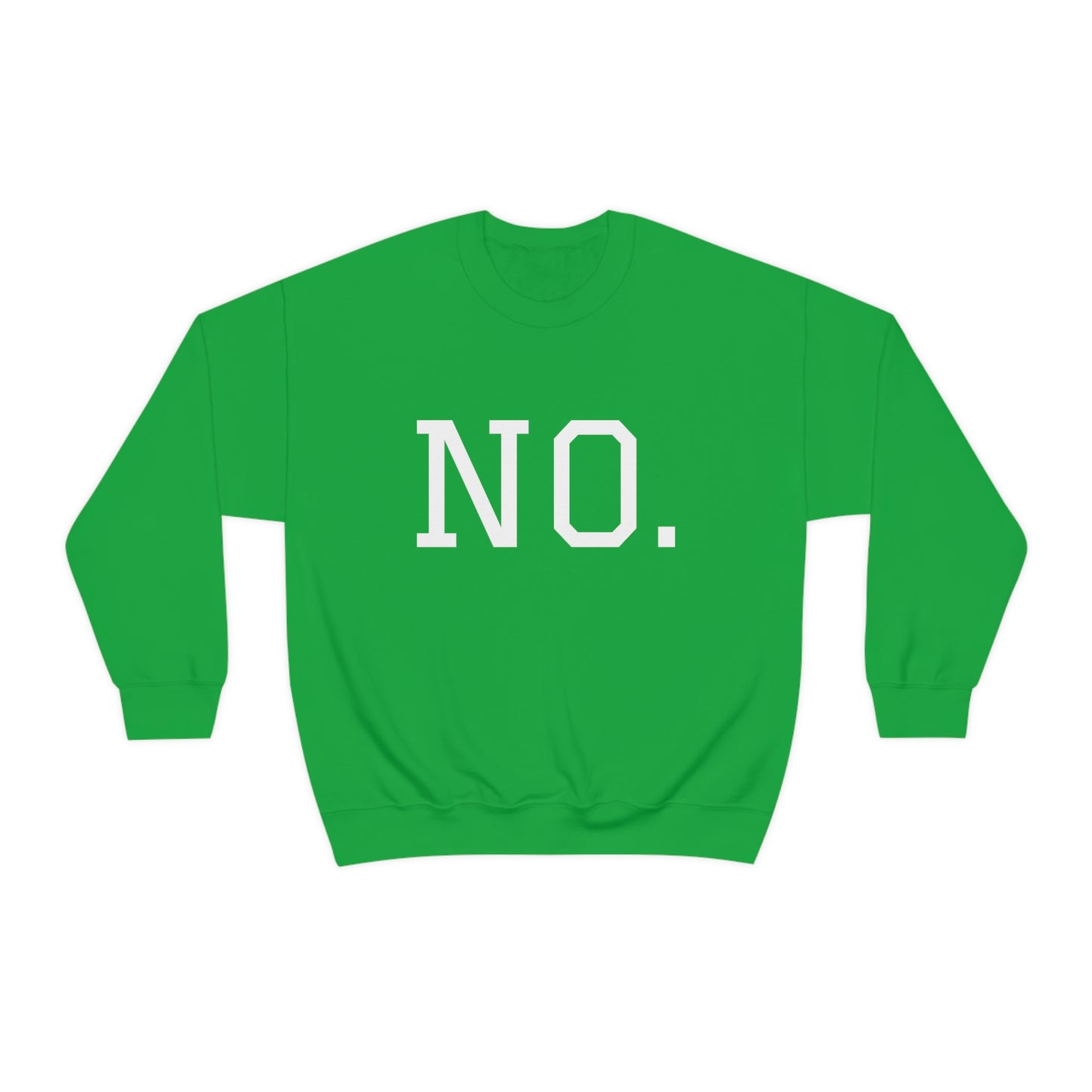 "NO" Unisex Heavy Blend™ Crewneck Sweatshirt