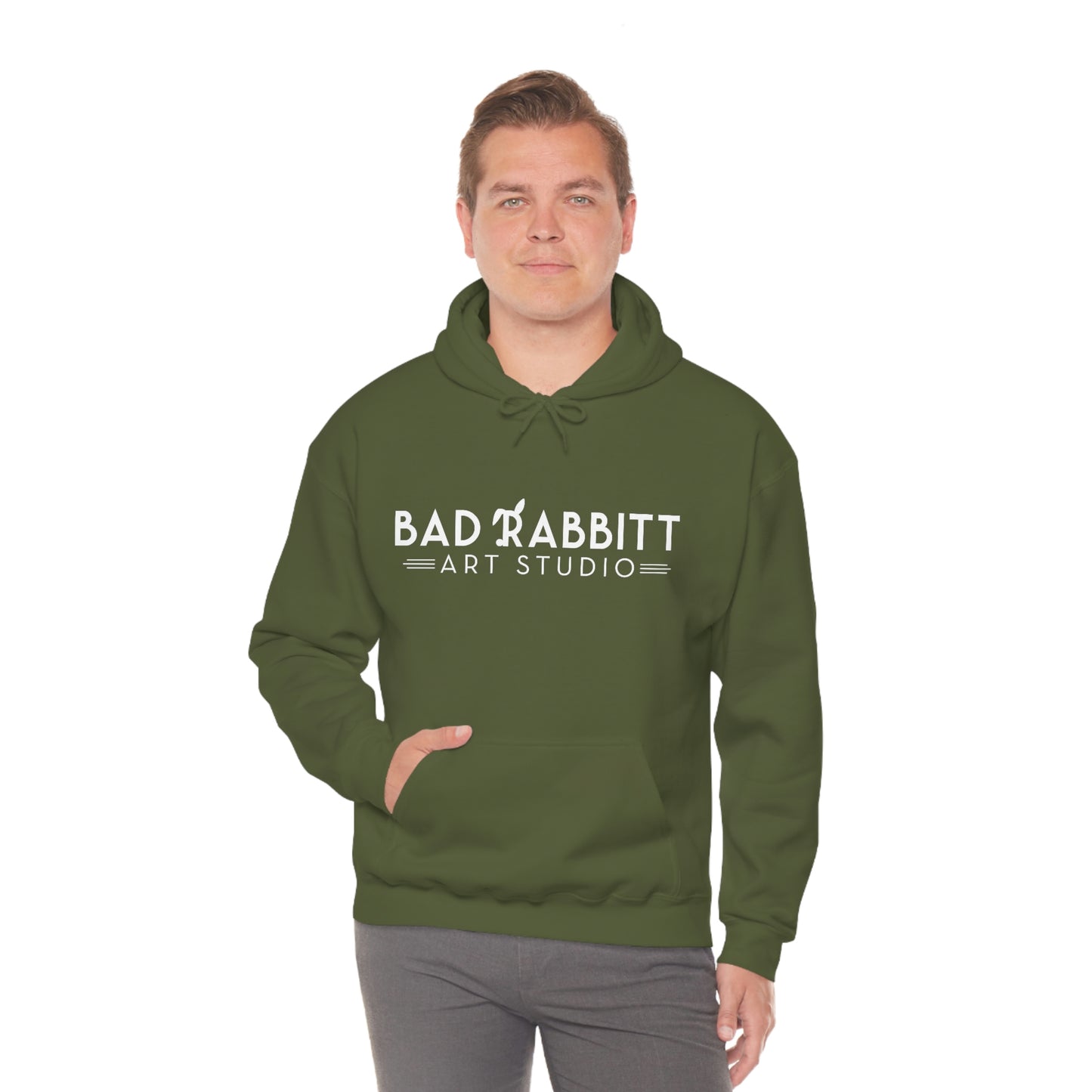 Bad Rabbitt Art Studio Unisex Heavy Blend™ Hooded Sweatshirt
