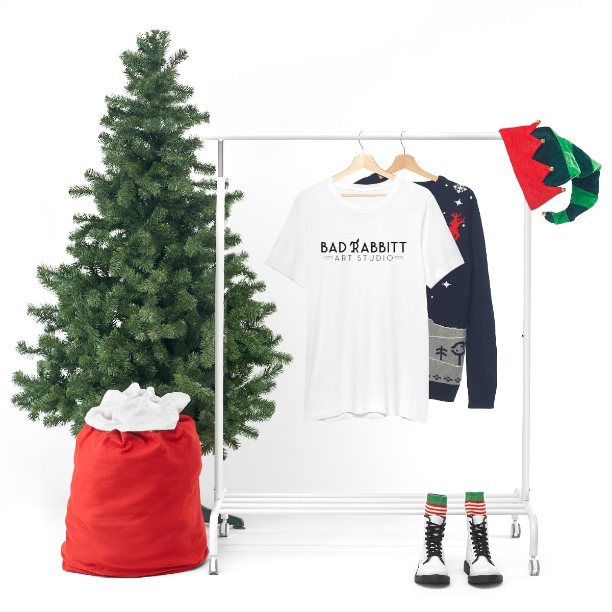 Bad Rabbitt Art Studio Unisex Jersey Short Sleeve Tee